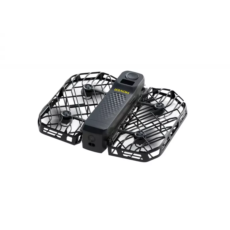 Dron HOVERAir X1 ProMax — 4-wirnikowy, kamera 48 MP, wideo 7680×4320, 16,6 m/s, zasięg 1000 m, 1920 mAh, 64 GB pamięci wewnętrznej, czarny