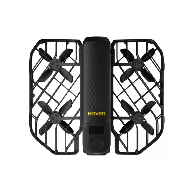 Dron HOVERAir X1 ProMax — 4-wirnikowy, kamera 48 MP, wideo 7680×4320, 16,6 m/s, zasięg 1000 m, 1920 mAh, 64 GB pamięci wewnętrznej, czarny