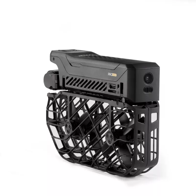 Dron HOVERAir X1 ProMax — 4-wirnikowy, kamera 48 MP, wideo 7680×4320, 16,6 m/s, zasięg 1000 m, 1920 mAh, 64 GB pamięci wewnętrznej, czarny