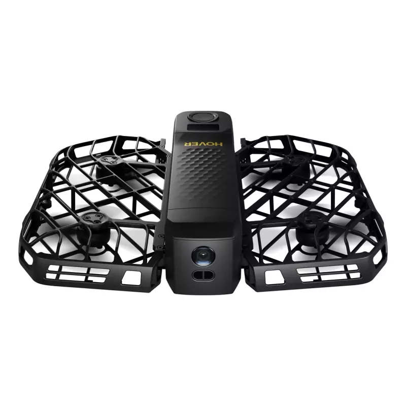 Dron HOVERAir X1 ProMax — 4-wirnikowy, kamera 48 MP, wideo 7680×4320, 16,6 m/s, zasięg 1000 m, 1920 mAh, 64 GB pamięci wewnętrznej, czarny