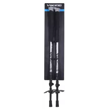 Kijki trekkingowe Viking Vario Tour – regulowana długość 135 cm, 16 mm, uchwyty EVA, 486 g (para)