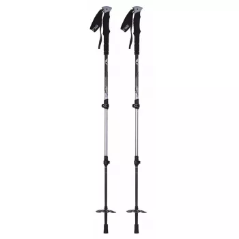 Kijki trekkingowe Viking Vario Tour – regulowana długość 135 cm, 16 mm, uchwyty EVA, 486 g (para)