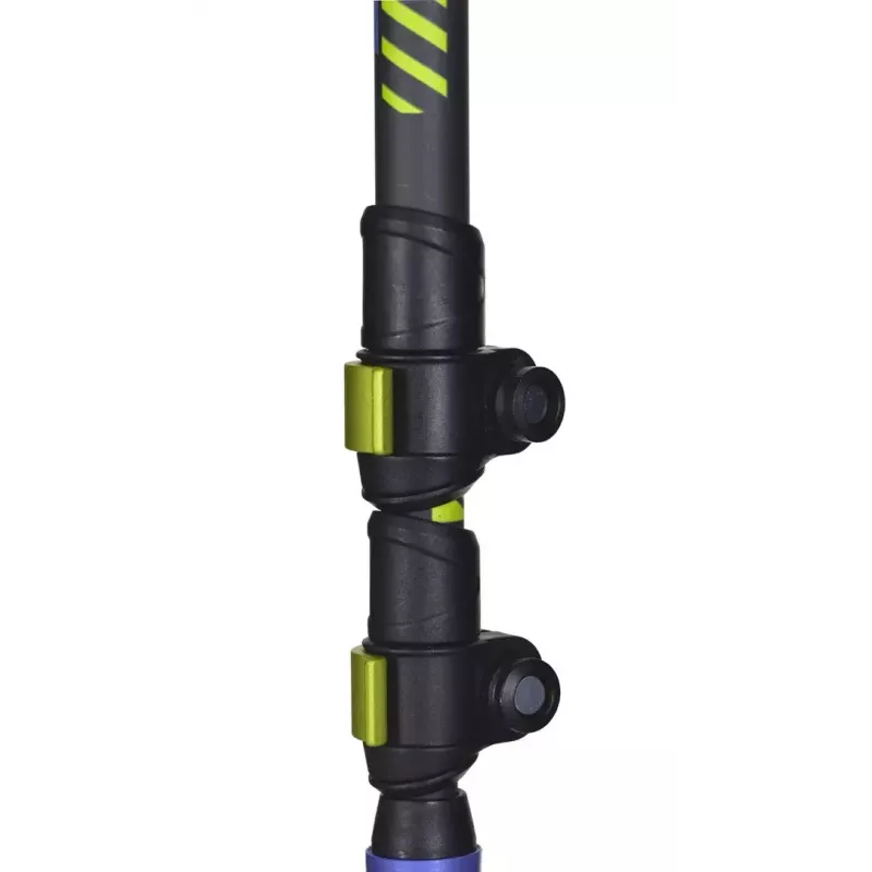 Kijki trekkingowe Viking Carbo Lite Czarny Lime, 175 cm, karbon, 610 g