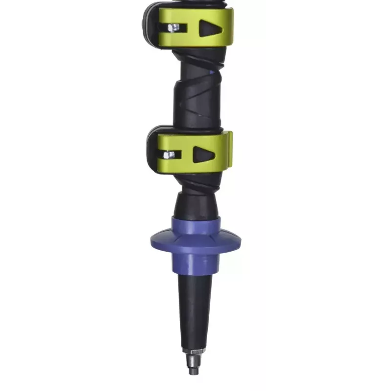 Kijki trekkingowe Viking Carbo Lite Czarny Lime, 175 cm, karbon, 610 g