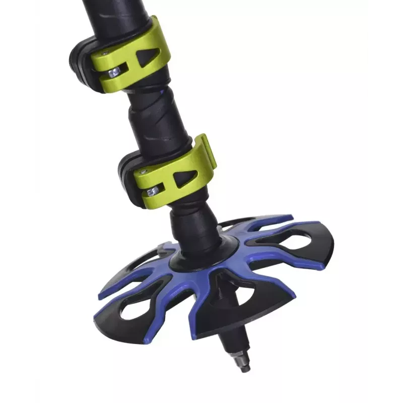 Kijki trekkingowe Viking Carbo Lite Czarny Lime, 175 cm, karbon, 610 g