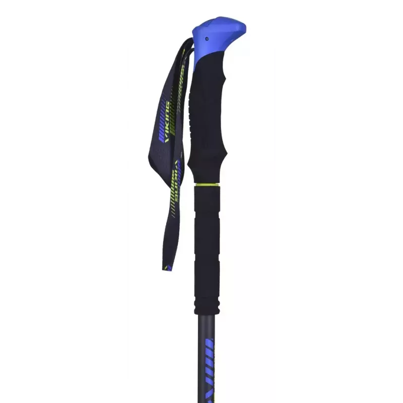 Kijki trekkingowe Viking Carbo Lite Czarny Lime, 175 cm, karbon, 610 g