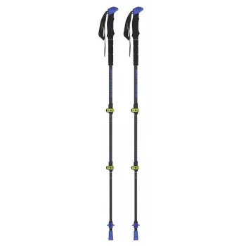 Kijki trekkingowe Viking Carbo Lite Czarny Lime, 175 cm, karbon, 610 g
