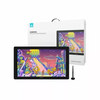 Tablet graficzny HUION Kamvas 24 Plus GS2402 23,4 cala QHD IPS 2560x1440, 16:9, 8192 poziomów nacisku