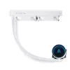 Chłodzenie cieczą All-in-one CHIEFTEC ICEBERG 240-RGB-W — chłodnica 240 mm, 2 x 120 mm wentylatory RGB, białe