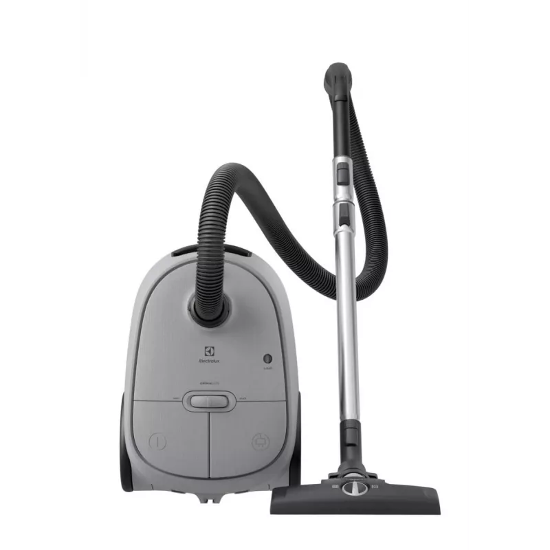 Odkurzacz workowy Electrolux EB61A5UG — 3,5 L pojemność worka, 750 W, promień 12 m, szczotka turbo, teleskopowa rura ze stali nierdzewnej