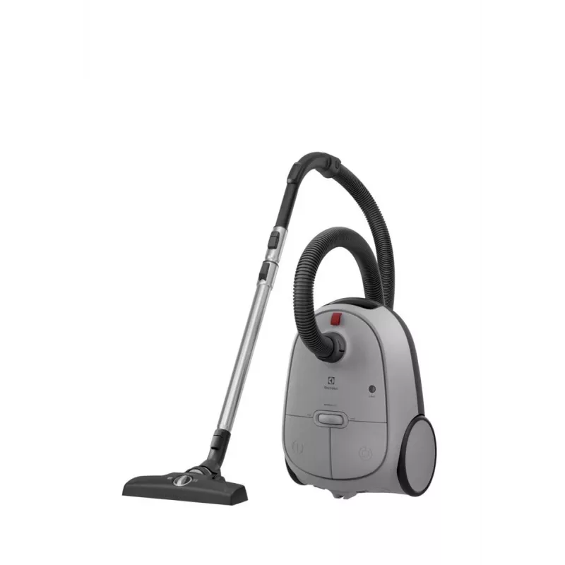 Odkurzacz workowy Electrolux EB61A5UG — 3,5 L pojemność worka, 750 W, promień 12 m, szczotka turbo, teleskopowa rura ze stali nierdzewnej