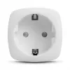 Wi‑Fi remote controlled socket GreenBlue GB720F, Type F plug, max load 2x16A (3680W), biały