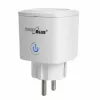 Wi‑Fi remote controlled socket GreenBlue GB720F, Type F plug, max load 2x16A (3680W), biały