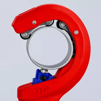 Obcinak do rur Knipex 90 23 01 BK, ostrze stalowe, uchwyt plastikowy, 165 mm