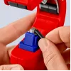 Obcinak do rur Knipex 90 23 01 BK, ostrze stalowe, uchwyt plastikowy, 165 mm