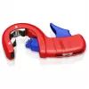 Obcinak do rur Knipex 90 23 01 BK, ostrze stalowe, uchwyt plastikowy, 165 mm