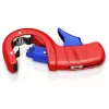 Obcinak do rur Knipex 90 23 01 BK, ostrze stalowe, uchwyt plastikowy, 165 mm