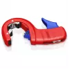 Obcinak do rur Knipex 90 23 01 BK, ostrze stalowe, uchwyt plastikowy, 165 mm