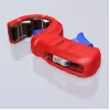 Obcinak do rur Knipex 90 23 01 BK, ostrze stalowe, uchwyt plastikowy, 165 mm