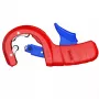 Obcinak do rur Knipex 90 23 01 BK, ostrze stalowe, uchwyt plastikowy, 165 mm