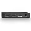 Lindy 2 Port HDMI 2.0 18G Splitter, HDMI, 2x HDMI, 3840 x 2160 pikseli, Czarny, Metalowy, CE, FCC, RoHS, REACH, California Proposition 65
