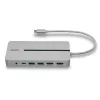 Lindy DST-Mx Duo Mini stacja dokująca USB-C do laptopa / MacBooka z obsługą dwóch wyświetlaczy (4K) i ładowaniem passthrough 100 W