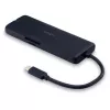 Lindy DST-Mini USB-C Laptop Mini Docking Station z obsługą 4K i ładowaniem passthrough 100 W