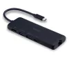 Lindy DST-Mini USB-C Laptop Mini Docking Station z obsługą 4K i ładowaniem passthrough 100 W