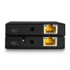 Lindy 50m Cat.6 HDMI 4K60 i przedłużacz IR z PoC i wyjściem pętli