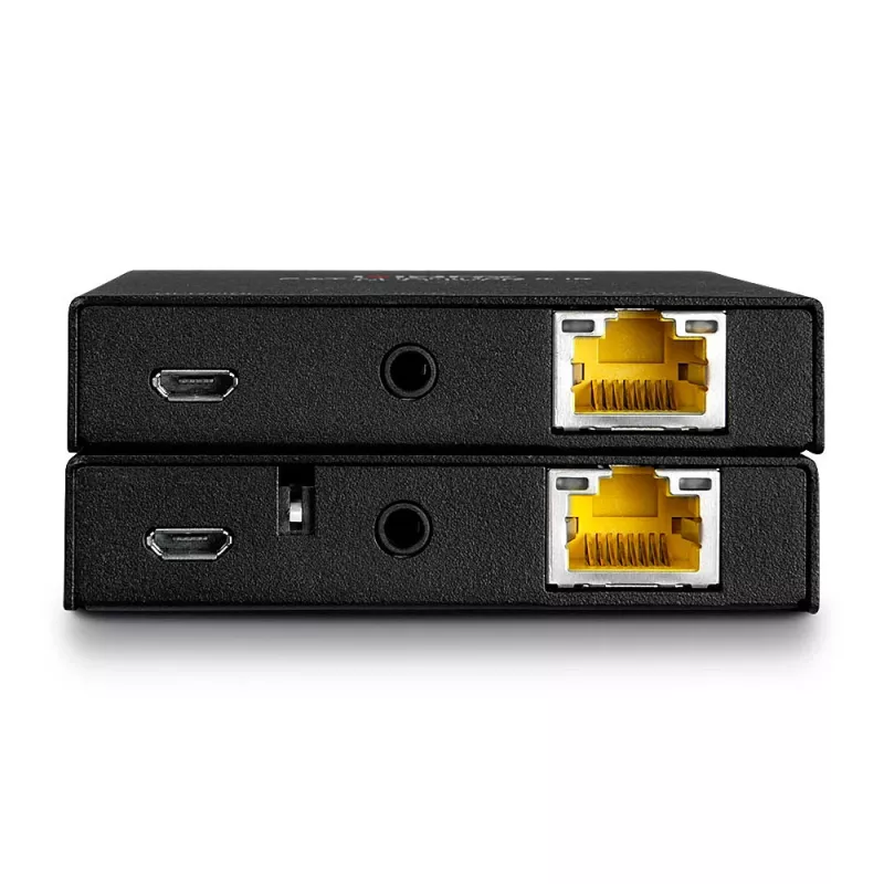 Lindy 50m Cat.6 HDMI 4K60 i przedłużacz IR z PoC i wyjściem pętli