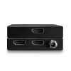 Lindy 50m Cat.6 HDMI 4K60 i przedłużacz IR z PoC i wyjściem pętli