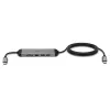 Lindy DST-Micro 140, mikro stacja dokująca USB-C do laptopa z obsługą 4K i kablem ładującym 1,4 m 60 W