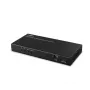 Lindy 2 Port HDMI 8K60 Splitter with Audio, HDMI, 2x HDMI, 3.5 mm, 7680 x 4320 pixels, Czarny, Metal