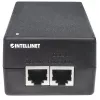 Intellinet Gigabit Ultra PoE+ Iniektor, 1 port 60 W, zgodny z IEEE 802.3bt i IEEE 802.3at/af, obudowa plastikowa