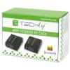 Nadajnik i odbiornik AV TECHLY IDATA EXT-E70 — przedłużacz HDMI po kablu Cat6/6a/7, Full HD 1920x1080, 60 m, 10,2 Gbit/s, HDCP, czarny