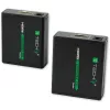 Nadajnik i odbiornik AV TECHLY IDATA EXT-E70 — przedłużacz HDMI po kablu Cat6/6a/7, Full HD 1920x1080, 60 m, 10,2 Gbit/s, HDCP, czarny