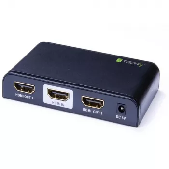 Techly IDATA HDMI2-4K2 rozgałęźnik wideo HDMI 2x HDMI