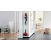 Bosch BBS711ANM odkurzacz pionowy/szczotka elektryczna Bateria Suche Bezworkowy 0,3 l Czarny, Czerwony, Stal nierdzewna
