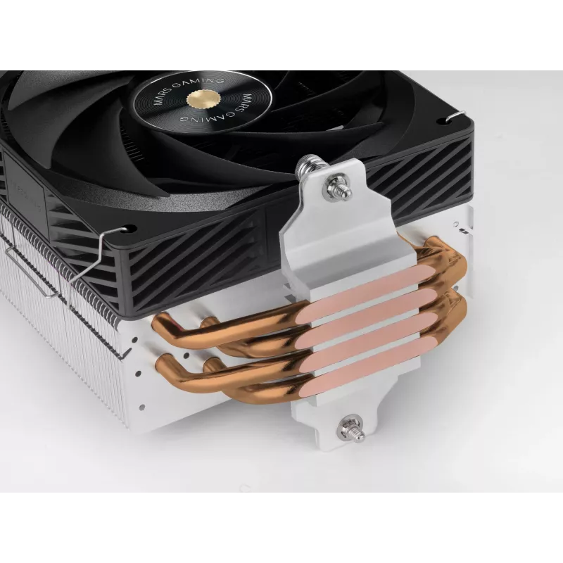 Mars Gaming MCPU-X4 Chłodzenie procesora Air cooler 12 cm Czarny 1 szt.