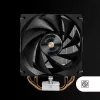 Mars Gaming MCPU-X4 Chłodzenie procesora Air cooler 12 cm Czarny 1 szt.