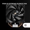 Mars Gaming MCPU-X4 Chłodzenie procesora Air cooler 12 cm Czarny 1 szt.