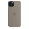 APPLE Apple Silicone Case with MagSafe iPhone 15 Plus Clay