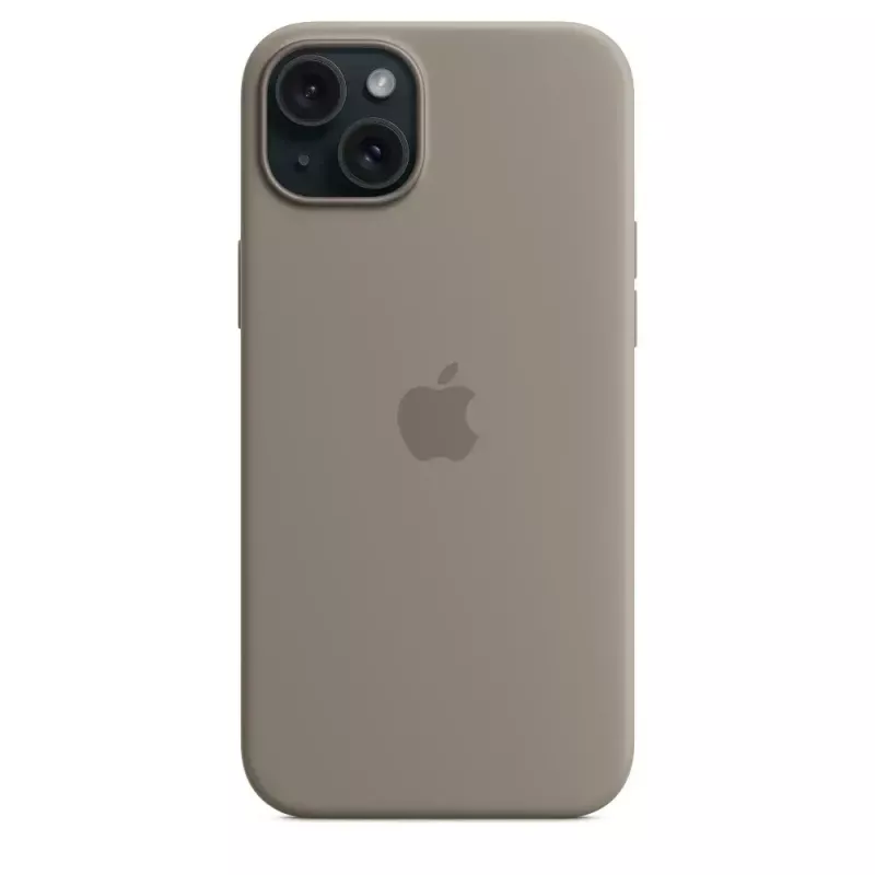 APPLE Apple Silicone Case with MagSafe iPhone 15 Plus Clay