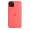 APPLE Apple Silicone Case with MagSafe iPhone 15 Plus Guave