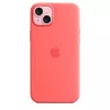 APPLE Apple Silicone Case with MagSafe iPhone 15 Plus Guave