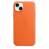 APPLE Apple Leather Case with MagSafe iPhone 14 Plus pomarańczowy