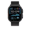 APPLE 49mm Czarny Titanium Milanese Loop - Small