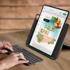 LOGITECH Flip Folio Grafitowy – iPad Pro 13 cali (M4) iPad Air 13 cali (M2 i M3) Qwerty UK