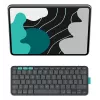 LOGITECH Flip Folio Grafitowy – iPad Pro 13 cali (M4) iPad Air 13 cali (M2 i M3) Qwerty UK