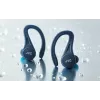 Słuchawki douszne JVC HA-EC25TAU — True Wireless, Bluetooth 5.1, IPX5, zauszne, przetworniki 6 mm, 30 h z etui, niebieskie
